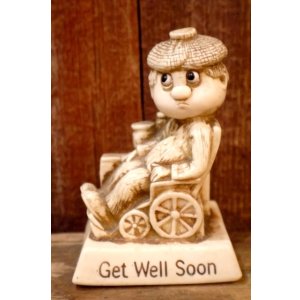 画像: ct-220901-15 RUSS BERRIE 1970's Message Doll "Get Well Soon"