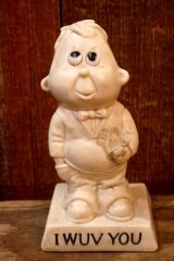 画像: ct-220901-15 R & W BERRIES 1970's Message Doll "I WUB YOU"