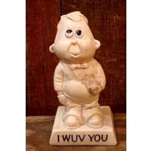 画像: ct-220901-15 R & W BERRIES 1970's Message Doll "I WUB YOU"