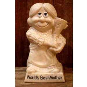画像: ct-220901-15 R & W BERRIES 1970's Message Doll "World's Best Mother"
