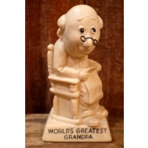 画像: ct-220901-15 R & W BERRIES 1970's Message Doll "WORLD'S GREATEST GRANDPA"