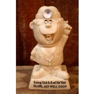 画像: ct-220901-15 R & W BERRIES 1970's Message Doll "GET WELL SOON"