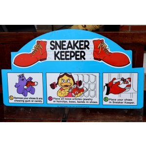 画像: ct-260901-08 McDonald's / 1989 SNEAKER KEEPER SIGN