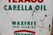 画像2: dp-260902-03 TEXACO 1960's CAPELLA OIL ONE U.S. GALLON CAN