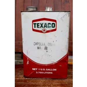 画像: dp-260901-84 TEXACO 1980's CAPELLA OIL ONE U.S. GALLON CAN