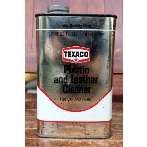 画像: dp-260901-79 TEXACO 1960's Plastic and Leather Cleaner 1 PINT CAN