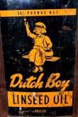画像2: dp-260901-22 NATIONAL LEAD COMPANY 1960's Dutch Boy LINSEED OIL 38 POUNDS CAN