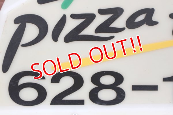 画像2: dp-260901-14 Pizza Hut 2000's Delivery Car Topper Sign