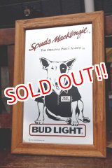 画像: ct-260901-09 BUD LIGHT 1986 Spuds Mackenzie Pub Mirror