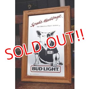画像: ct-260901-09 BUD LIGHT 1986 Spuds Mackenzie Pub Mirror