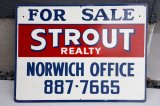 画像: dp-260901-12 STROUT REALTY METAL SIGN