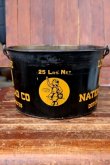 画像1: dp-260901-23 NATIONAL LEAD COMPANY 1950's-1960's DUTCH BOY LITHARGE 25 LBS.NET BUCKET