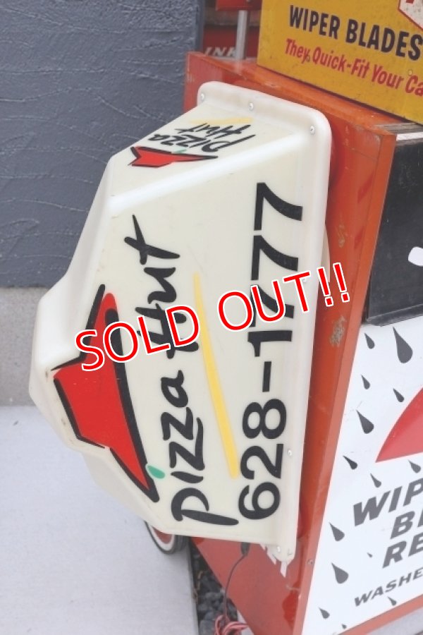 画像20: dp-260901-14 Pizza Hut 2000's Delivery Car Topper Sign