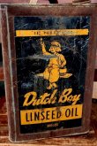 画像7: dp-260901-22 NATIONAL LEAD COMPANY 1960's Dutch Boy LINSEED OIL 38 POUNDS CAN