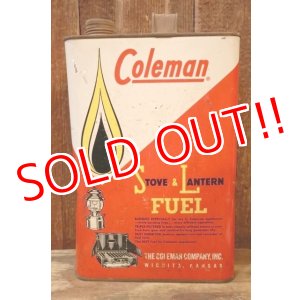 画像: dp-260902-01 Coleman 1960's  STOVE & LANTERN FUEL 1 U.S. GALLON CAN