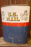 画像5: ct-260901-01 U.S. MAIL / MR. ZIP 1960's TRASH CAN