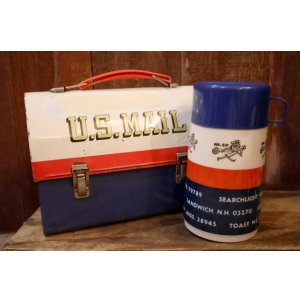 画像: ct-260901-02 U.S. MAIL / MR. ZIP 1960's  Aladdin LUNCH BOX