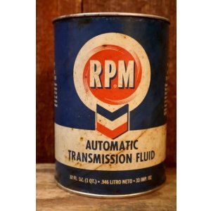 画像: ct-260902-23 THE CHEVRON 1950's RPM AUTOMATIC TRANSMISSION FLUID ONE U.S. QUART CAN