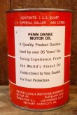 画像3: ct-260902-06 PENNSYLVANIA REFINING COMPANY 1950's-1960's penn drake ONE U.S. QUART MOTOR OIL CAN