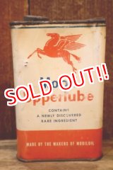 画像: dp-260901-88 Mobil Upperlube 1940's-1950's ONE U.S. PINT CAN