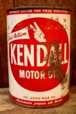 画像3: ct-260902-22 KENDALL REFINING COMPANY 1950's ONE U.S. QUART MOTOR OIL CAN