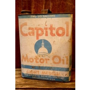 画像: dp-260902-04 THE ATLANTIC REFINING COMPANY / Capitol Motor Oil 2 U.S. GALLONS CAN