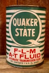 画像: ct-260902-24 QUKAER STATE 1960's-1970's F-L-M A-T FLUID ONE U.S. QUART CAN