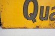 画像12: 【※店頭ピックのみ】dp-260901-25 QUAKER STATE MOTOR OIL 1960's "Buy Quality" Metal Sign