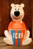 画像1: ct-260922-12 ICEE BEAR / 1970's Soft Vinyl Coin Bank
