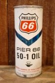 画像1: dp-260901-62 PHILLIPS 66 / PIER 66 50-1 OIL 16 FL.OZ. CAN