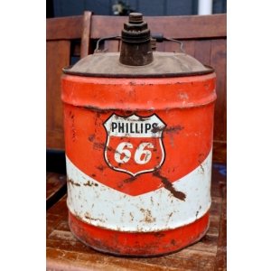 画像: dp-260901-37 PHILLIPS 66 1960's 5 U.S. GALLONS CAN