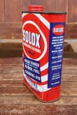 画像4: dp-260902-21  U.S. INDUSTRIAL CHEMICALS CO. / SOLOX DENATURED ALCOHOL ONE U.S. PINT CAN