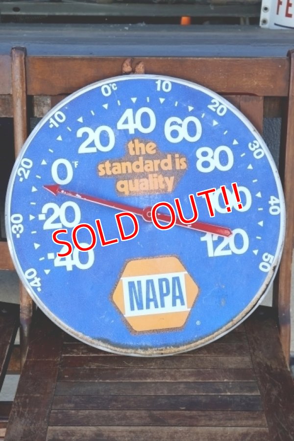 画像1: dp-260901-11 【JUNK】NAPA 1970's〜 Thermometer