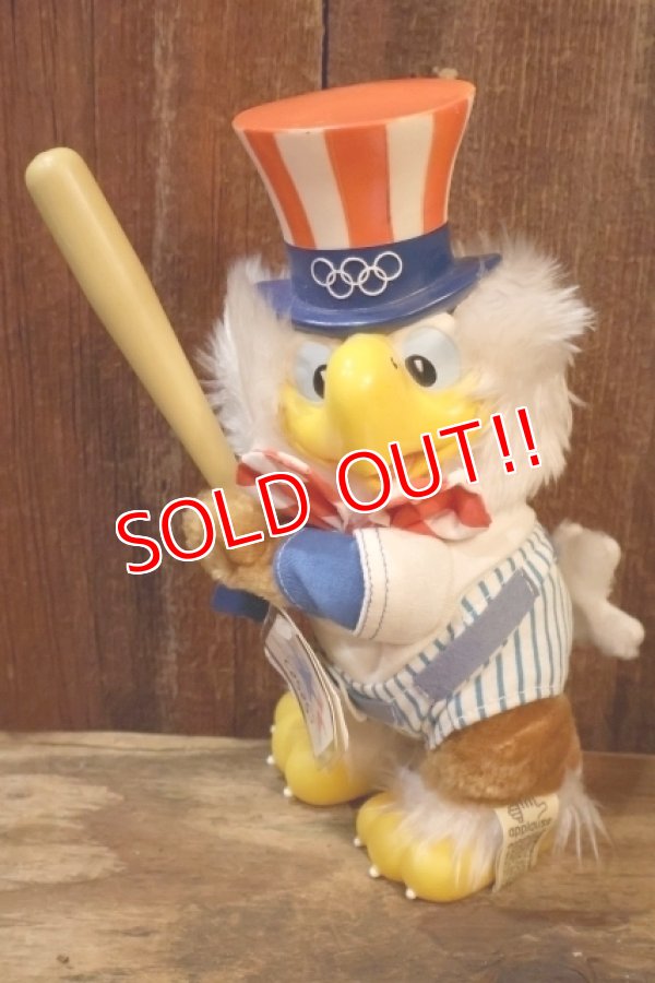 画像1: ct-260801-70 Eagle Sam / Applause 1980's Plush Doll "Baseball"