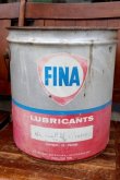 画像1: dp-260901-41 FINA 1970's LUBRICANTS 35 POUNDS OIL CAN