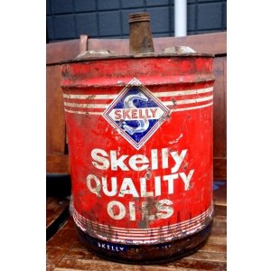 画像: dp-260901-41 Skelly QUALITY OILS 5 U.S. GALLONS OIL CAN