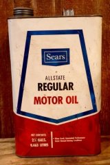 画像: dp-260902-19 Sears ALLSTATE REGULAR MOTOR OIL 2 1/2 U.S. GALLONS CAN