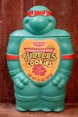 画像1: ct-261014-02 TEENAGE MUTANT NINJA TURTLES (TMNT) / Delicious 1990 COOKiES Container "Raphael"