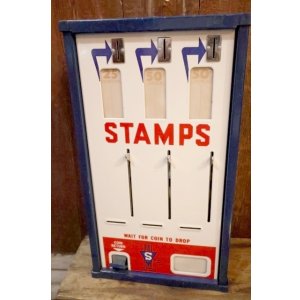 画像: dp-260801-25 U.S. STAMPS / 1960's SHIPMAN MFG. CO. VENDING MACHINE