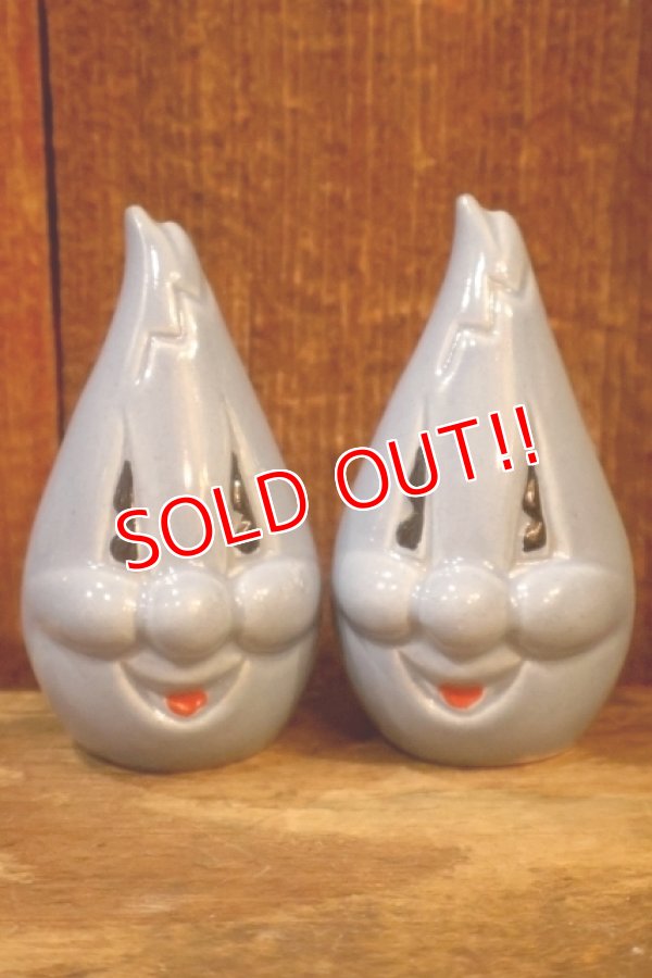 画像1: ct-261014-56 Handy Flame 1950's Salt & Pepper Shaker