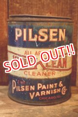 画像: dp-261014-02 THE PILSEN PAINT & VARNISH CO. 1930's-1940's KWIK KLEAN CLEANER CAN