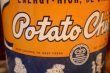 画像3: dp-261014-03 BLUE STAR Potato Chips 1960's ONE POUND CAN