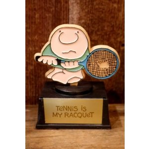 画像: ct-260801-66 ZiGGY / Aviva 1970's Trophy "TeNNiS is MY RACQUeT"