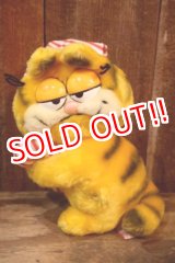 画像: ct-261014-25 Garfield / DAKIN 1980's Plush Doll "Candy Cane"
