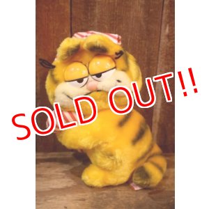 画像: ct-261014-25 Garfield / DAKIN 1980's Plush Doll "Candy Cane"