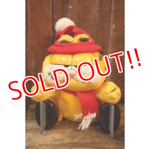 画像: ct-261014-24 Garfield / DAKIN 1980's Plush Doll "Ice Skating"
