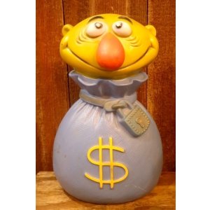 画像: ct-261014-18 PLAY PAL PLASTICS INC. 1971 Mr. Moneybags Coin Bank