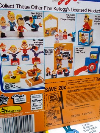 画像: ct-120530-17 Kellogg's / 1984 Pop! Snap! Crackle! Doll (Box)