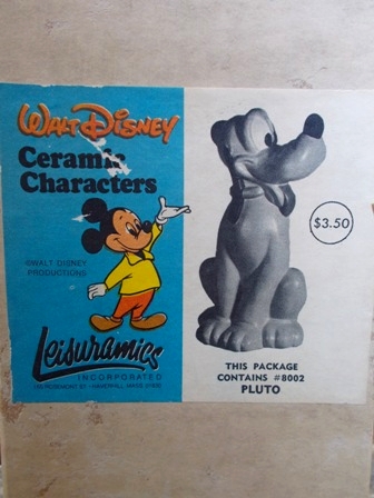 画像: ct-130205-05 Pluto / 70's Disney Ceramic Characters figure
