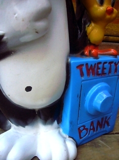 画像: ct-111215-01 Sylvester & Tweety / 1972 Plastic Bank